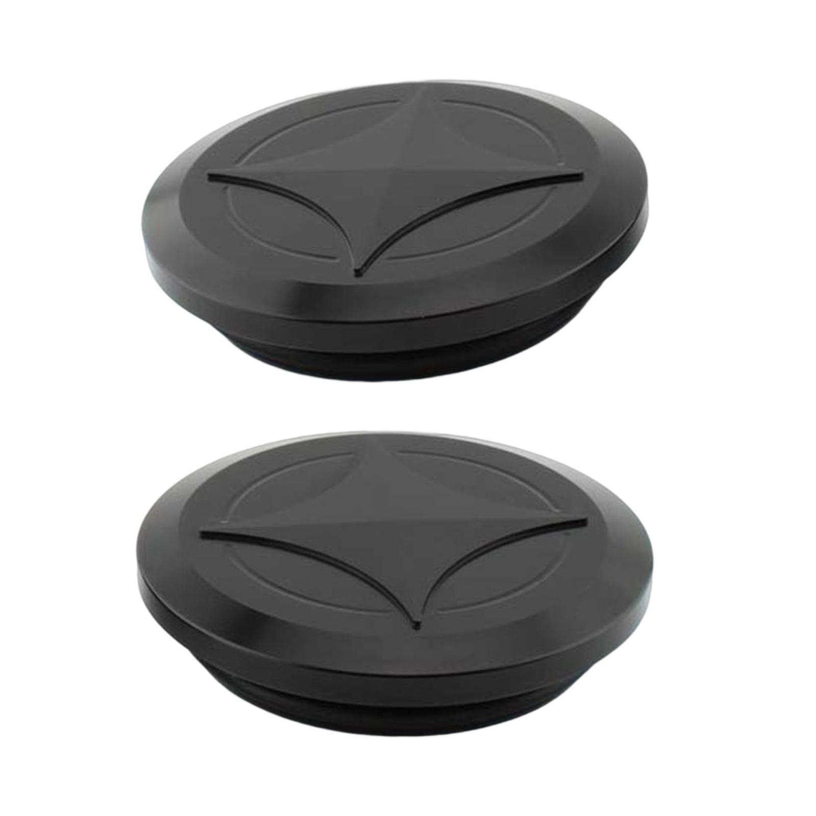 2x Aluminum Frame Plug Cap Cover Guard for Honda GB350S