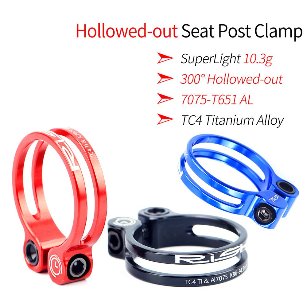 Kẹp an toàn cho yên xe đạp leo núi, bằng hợp kim nhôm trụ 31.8/34.9mm