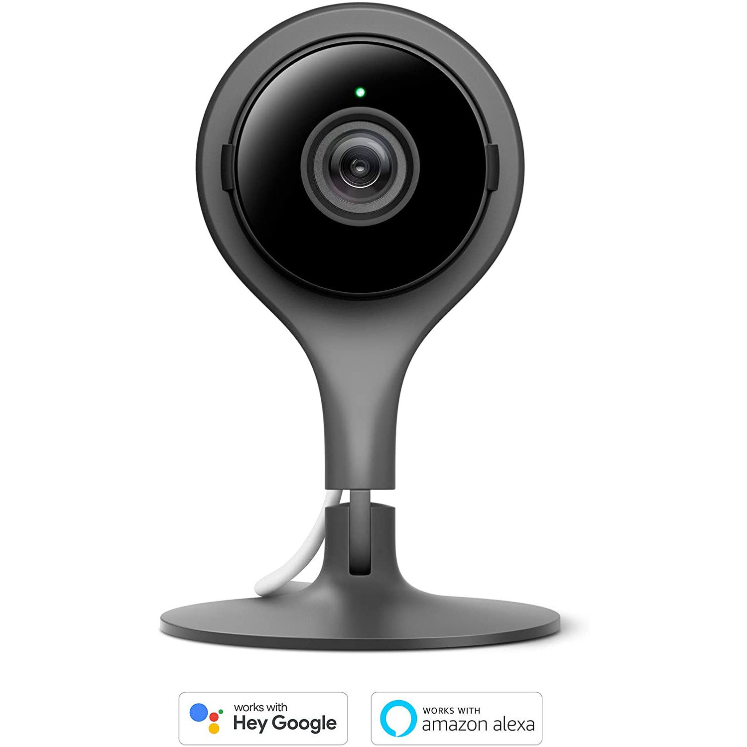 Camera an ninh cao cấp Google Nest Cam Indoor, Full HD 1080p, hỗ trợ Google Home, Alexa-Hàng nhập khẩu