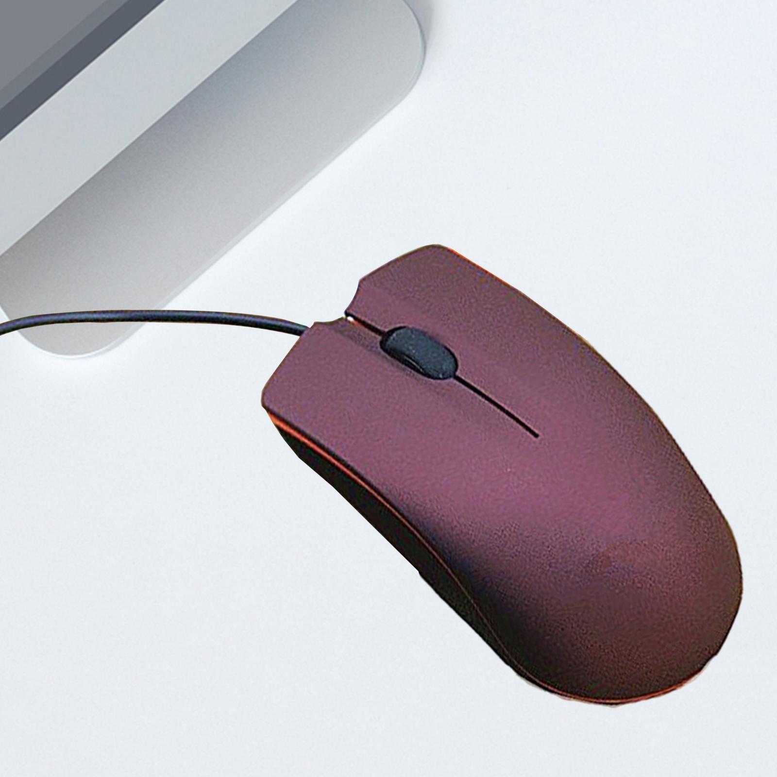 Portable USB Wired Mouse 1000 DPI  for Desktop Computer