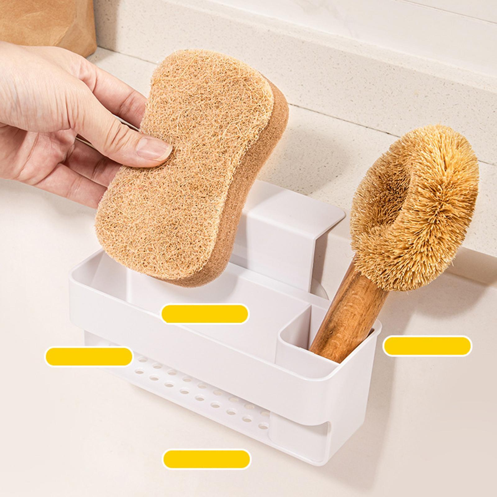 Sink Organizer Holder Dishcloth Rack Sink Caddy for Bathroom Sink Home