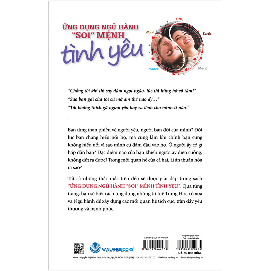 Ứng Dụng Ngũ Hành Soi Mệnh Tình Yêu
