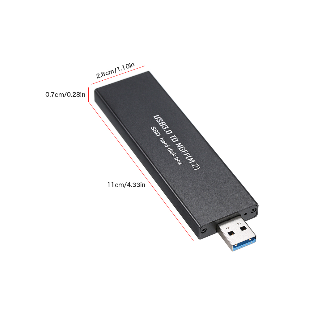 USB Tiếp Hợp Đĩa Ổ Cứng B-Key NGFF M.2 SSD M.2 SATA Sang USB3.0