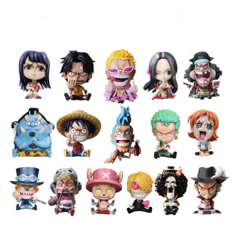 Mô hình One Piece phiên bản Q búp bê đồ trang trí