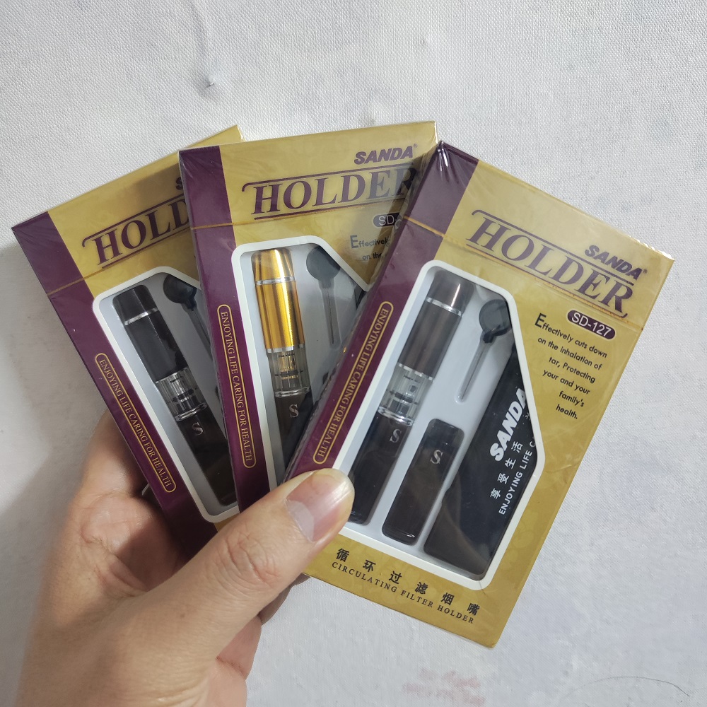 Bộ Tẩu Lọc Khói Thuốc SD127 Có Hộp Đựng Bảo Vệ Sức Khoẻ