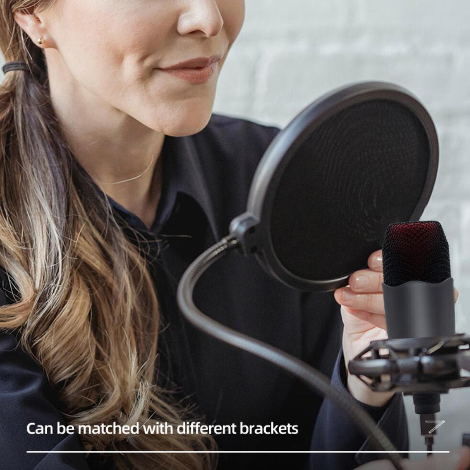 Condenser USB Microphone w/Stand for PC Laptop Gaming Studio Recording