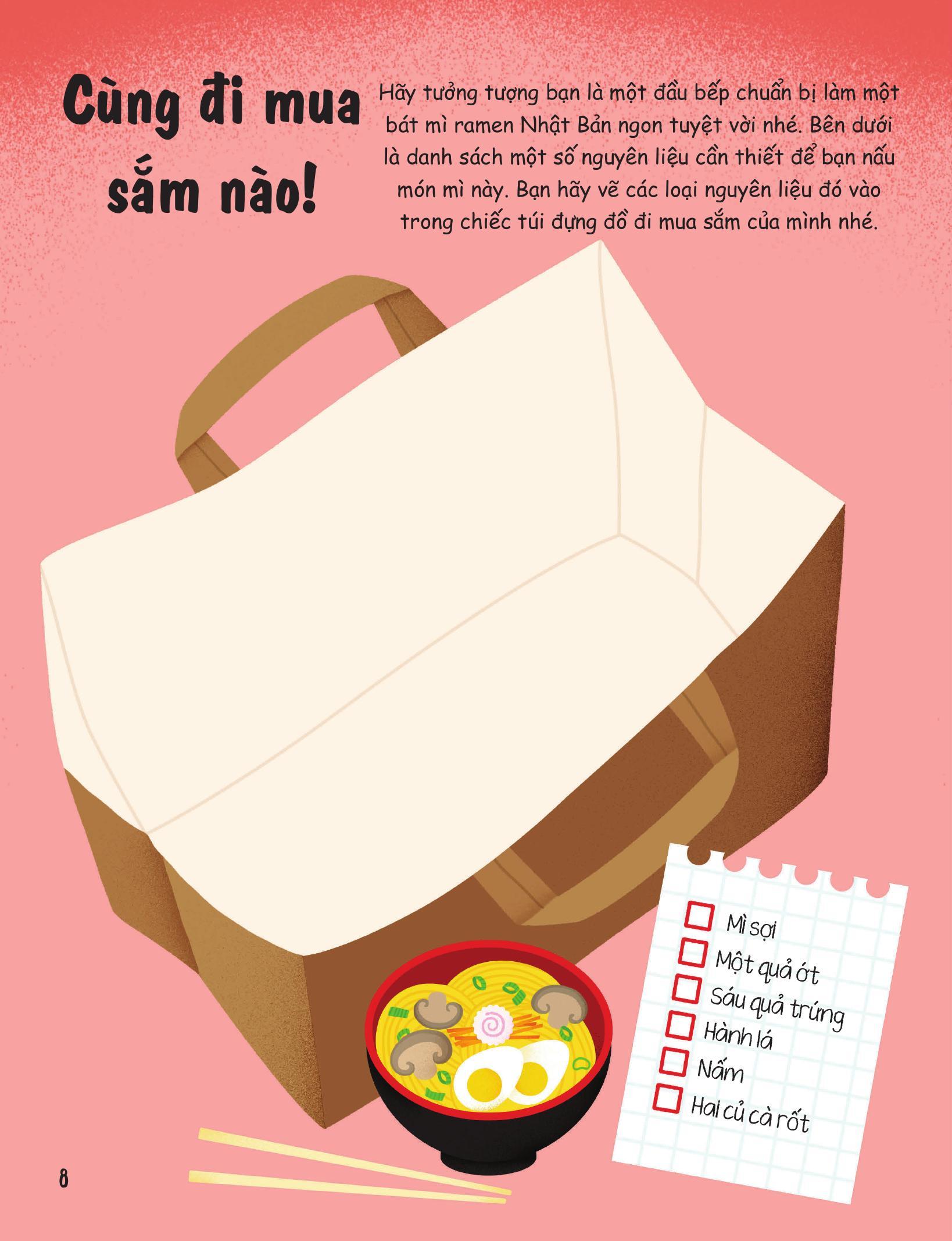 Sách - 30++ Hoạt Động Viết, Vẽ, Tô Màu, Giải Đố... Theo Chủ Đề - Trò Chơi Cho Trẻ - Ở Nhà Hàng