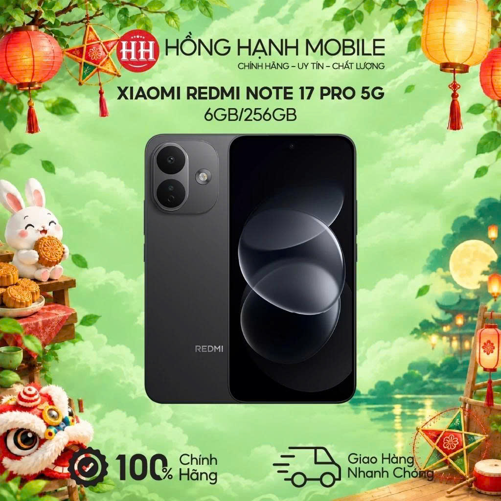 Điện Thoại Xiaomi Redmi Note 17 Pro 5G 6GB/256GB - Hàng Chính Hãng