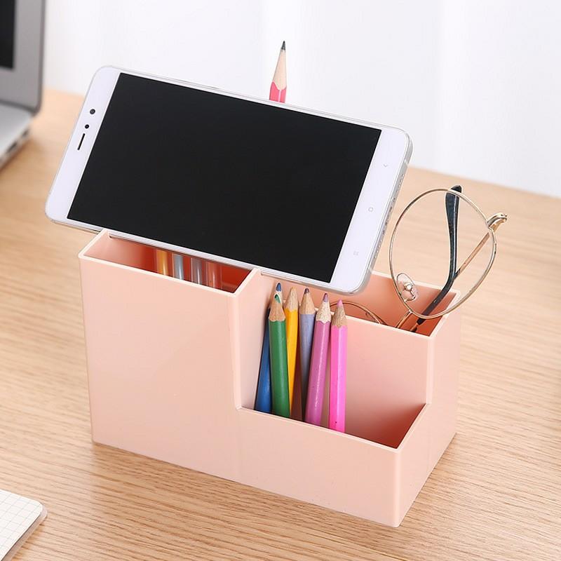 Khay để bàn cỡ lớn đa năng tiện dụng để mỹ phẩm, dụng cụ học tập, điện thoại - Khay ngang