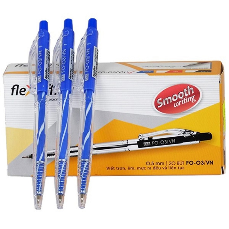 Combo 20 Cây Bút Bi Thiên Long Flexoffice FO-03