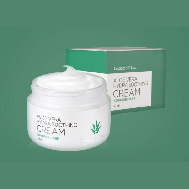 Kem dưỡng ẩm Lô Hội - GoodnDoc Aloe Vera Hydra Soothing Cream