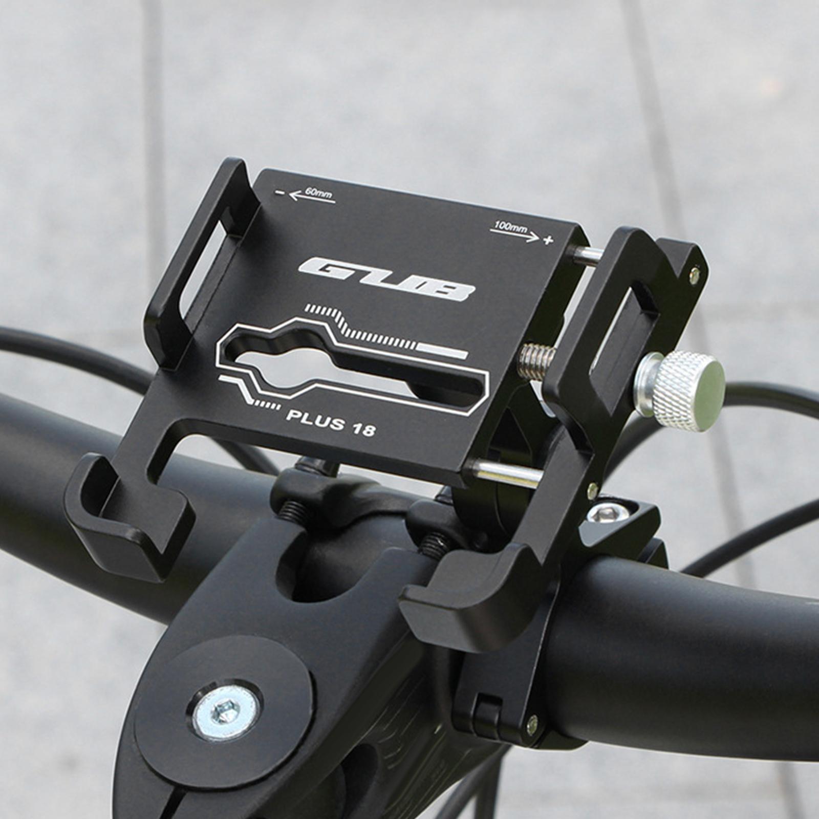 Bike Phone Mount Detachable Aluminum Alloy for Cycling Accessories Stroller