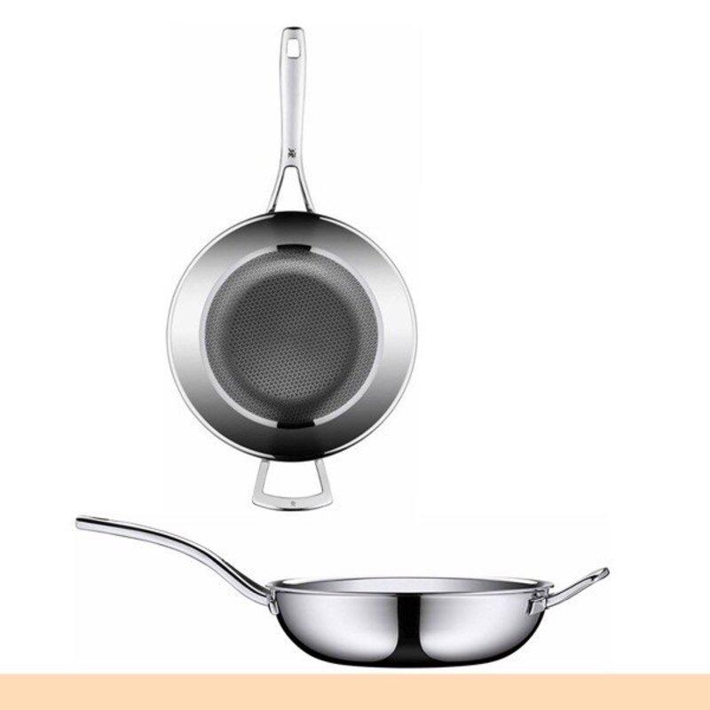 Chảo WMF Profi Resist Wok 28cm, Chảo Sâu Lòng Chống Dính Cao Cấp Bếp Từ Hàng Đức, Chất Liệu Thép Không Gỉ