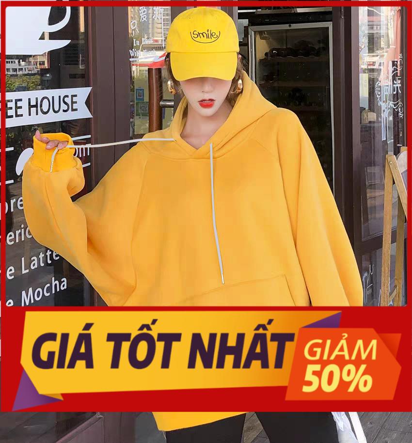 Áo Hoodie Trơn Basic Nam Nữ Có Nhiều Màu Lựa Chọn