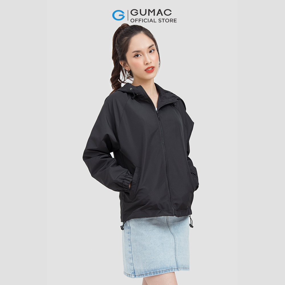 Áo khoác dù nữ GUMAC AC06015 rút dây