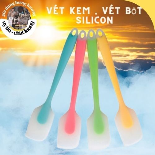 Muỗng vét kem silicon