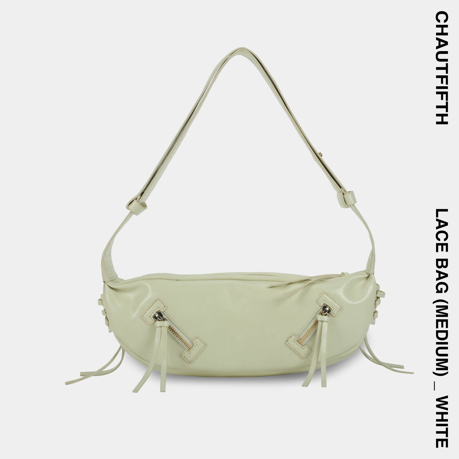 Túi xách LACE BAG size lớn  màu Trắng - CHAUTFIFTH