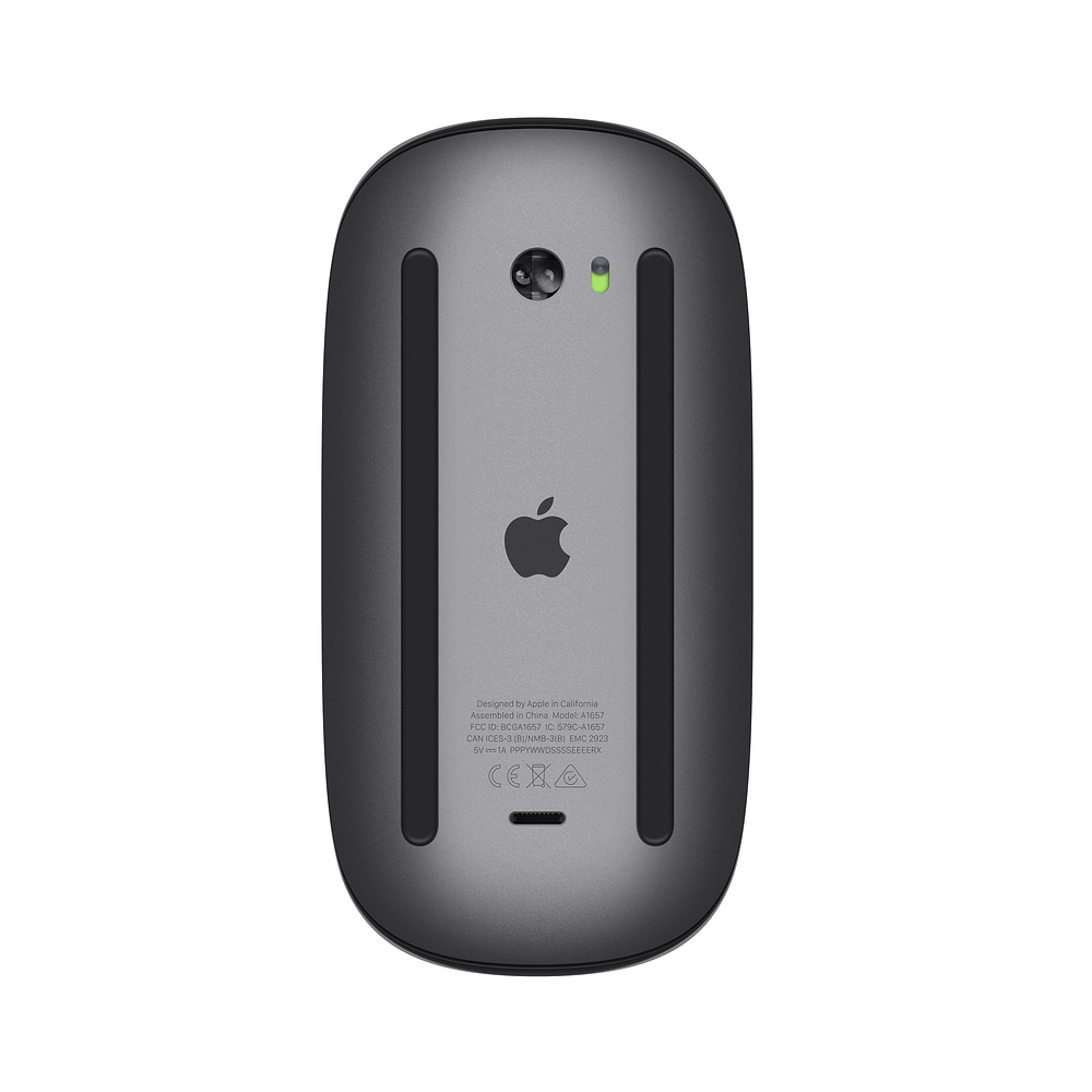 Chuột Không Dây Apple Magic Mouse 2 Space Gray MRME2ZA/A - Hàng Chính Hãng