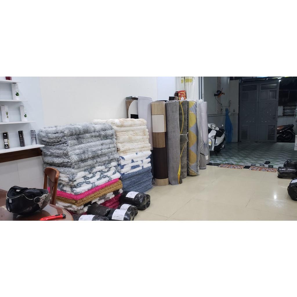 Thảm Lông Trải Sàn 1m2 x 1m6, 1m6 x 2m Sang Trọng cho Phòng Khách, Ngủ, Chụp Hình ..v...v...