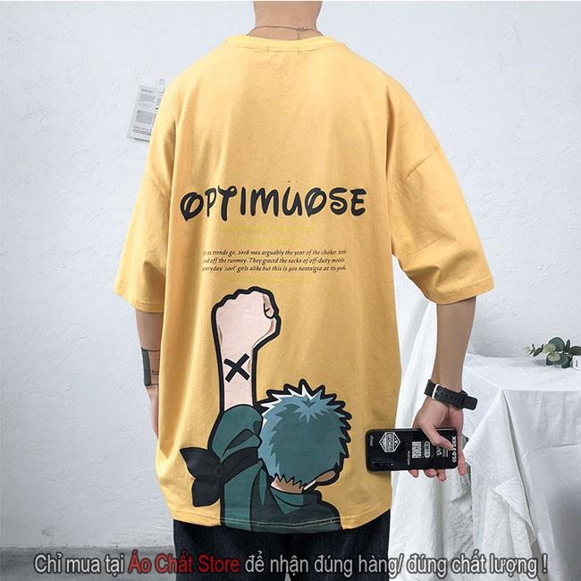 Áo thun tay lỡ unisex Zoro cực đẹp - Áo Zoro One Piece form rộng siêu độc AC9
