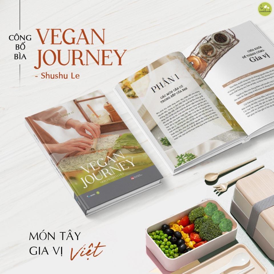 Sách - Vegan Journey - Món Tây Gia Vị Việt - AZ Việt Nam