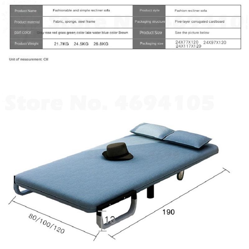 Ghế sofa - Ghế sofa giường thông minh gấp gọn, ngang 80cm, 100cm,120cm