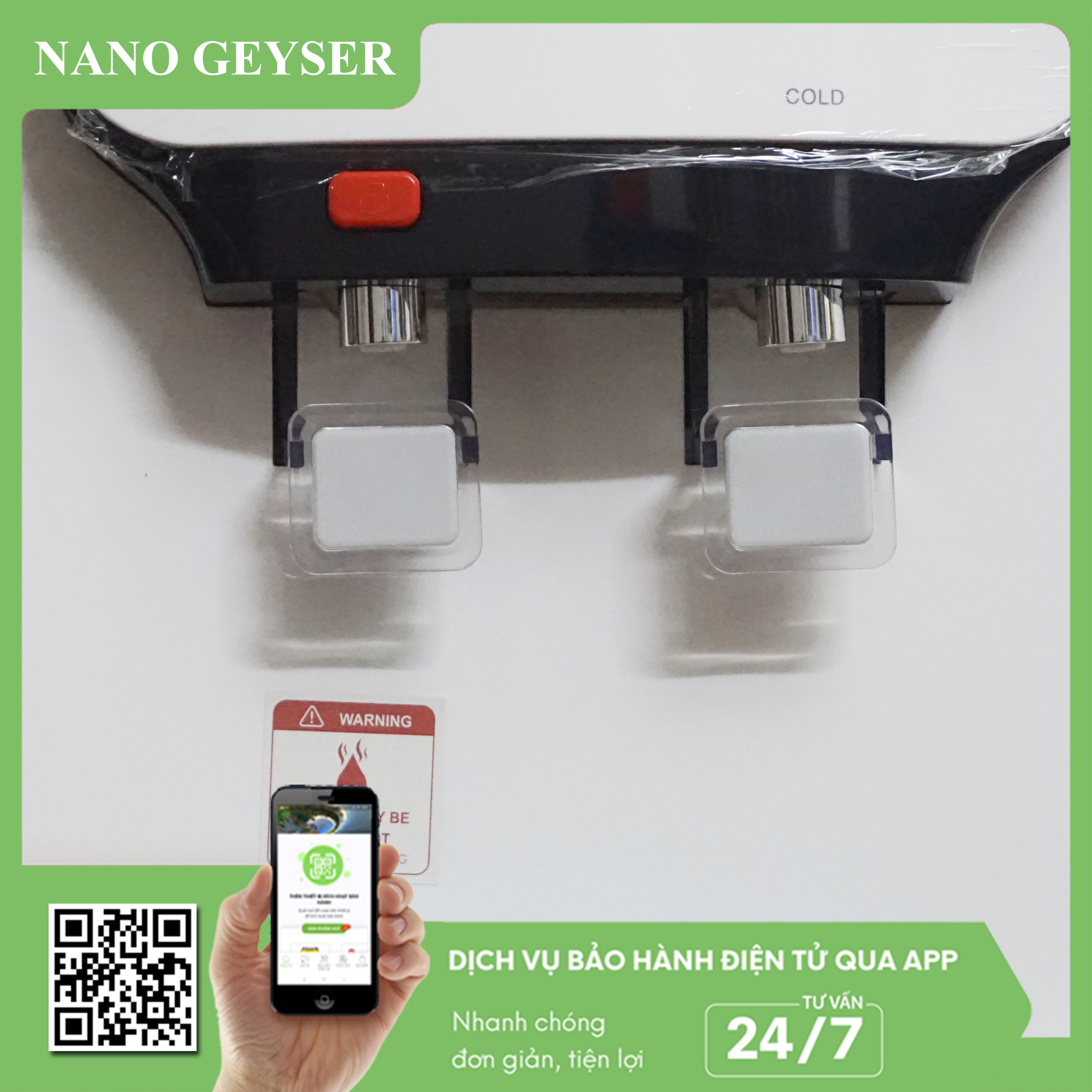 Cây nước Nóng Lạnh Nano Geyser G20 8 cấp - Hàng Chính Hãng