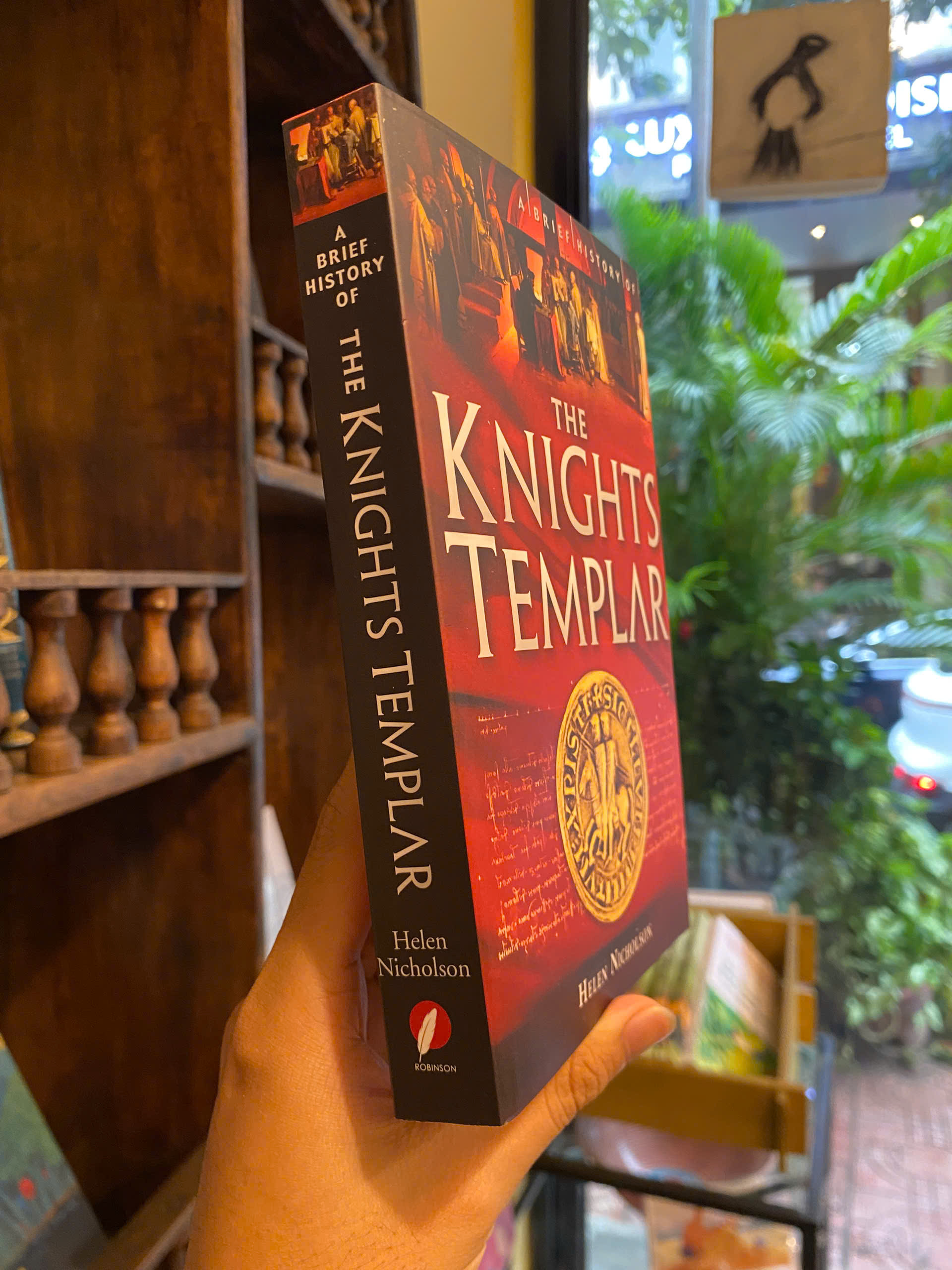 Sách - A Brief History Of The Knights Templar by Helen Nicholson | History Nonfiction /  Religion