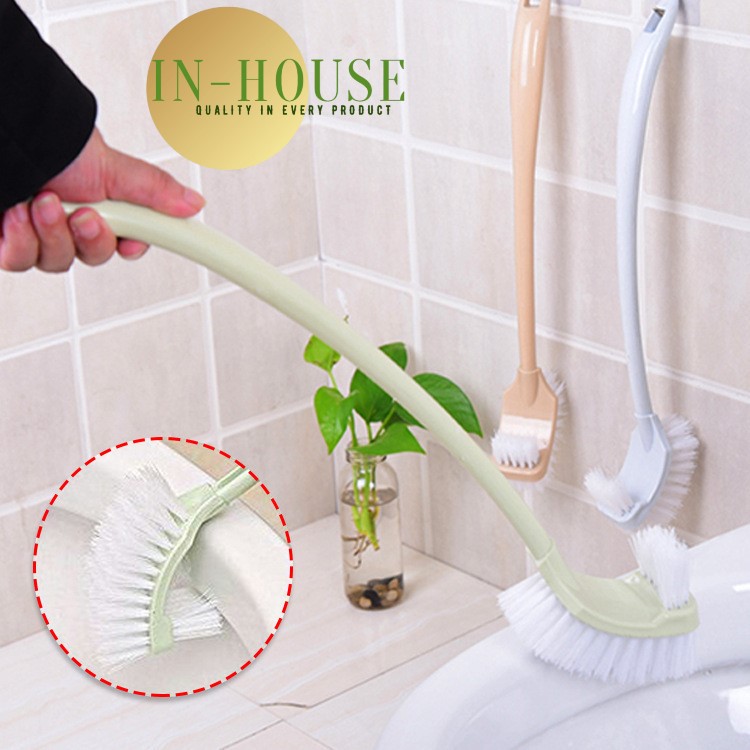 Bàn Chải Chà Toilet 2 đầu nhựa PP bền đẹp hàng nhập khẩu chất lượng cao