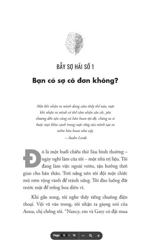 Bẫy Sợ Hãi - Cách Nhận Diện Những Tác Nhân Khiến Bạn Mắc Kẹt &amp; 6 Bước Khoa Học Để Vượt Qua Nỗi Sợ - Tiến Sĩ Tâm Lý Nancy Stella - Alpha Books