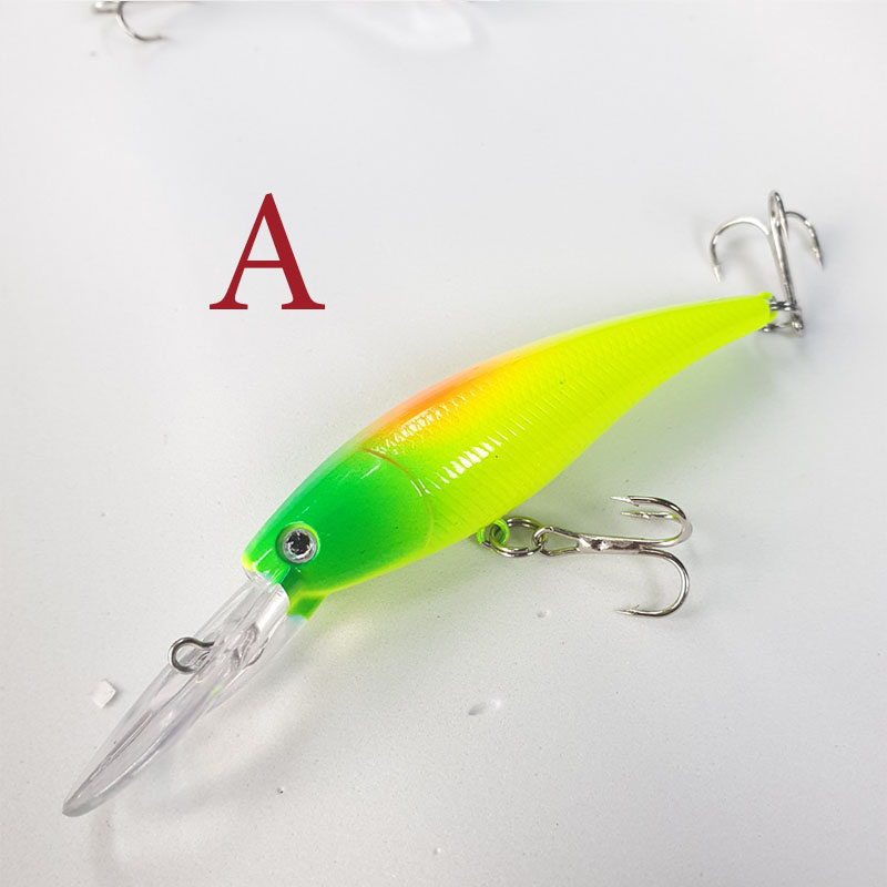 Mồi câu lure cá giả 9cm 7g mồi lure cá lóc, cá chẽm, rô phi mua 5 con tặng hộp đựng M11