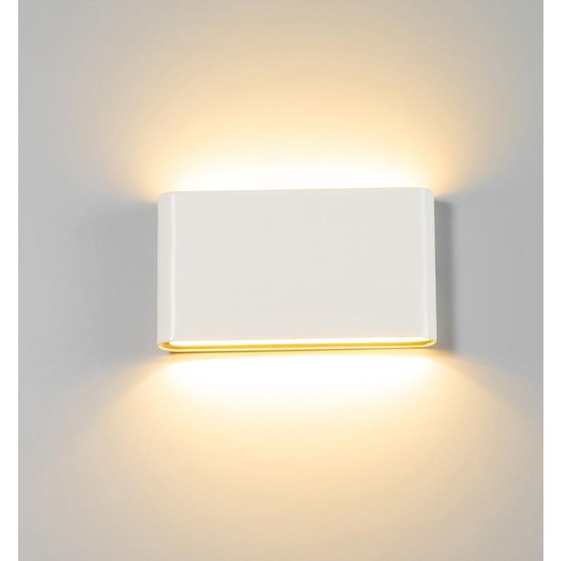 Đèn tường 2 đầu kiểu dáng hiện đại thân nhôm siêu sáng - chống nước cao cấp