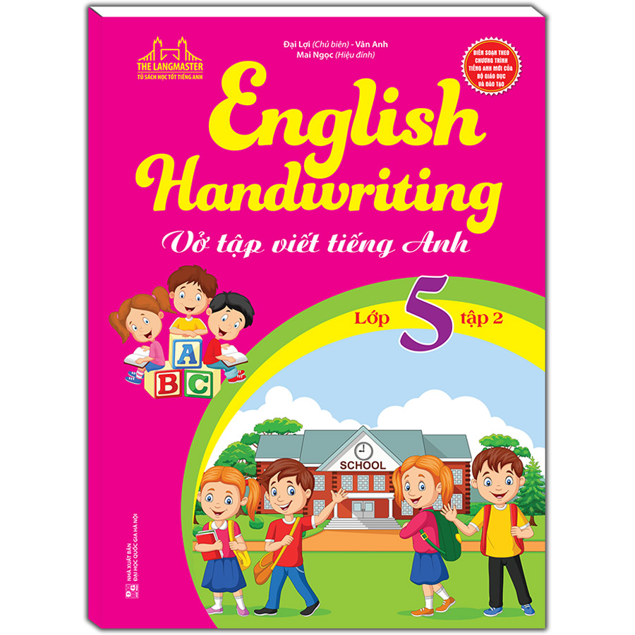 English Handwriting - Vở Tập Viết Tiếng Anh Lớp 5 - Tập 2