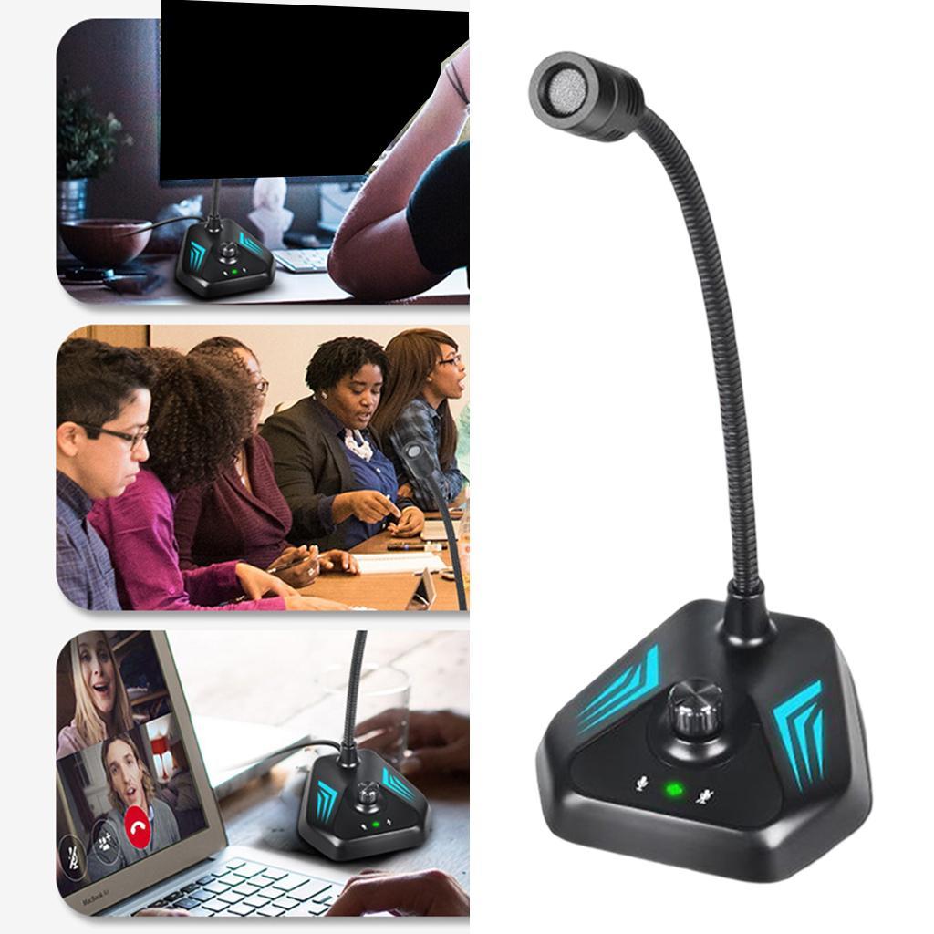 USB Computer Microphone for Windows Laptop Mic for Chatting PC Laptop