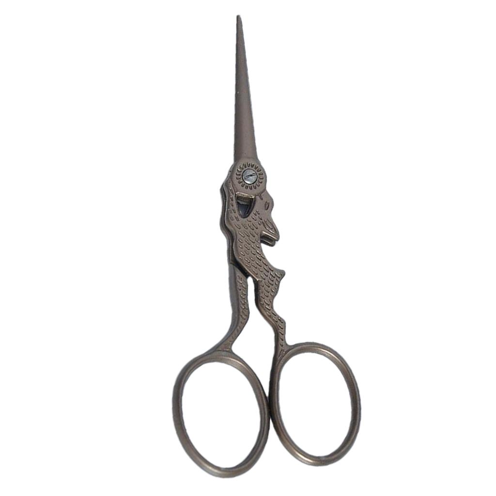 Vintage Rabbit Shape Sewing Scissors Stainless Steel Tailor Scissors Sharp Sewing Shears for Embroidery, Sewing, Craft, Art Work & Everyday Use