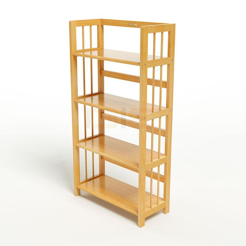 Kệ Sách 4 Tầng Rộng 50cm Gỗ Tự Nhiên 100%