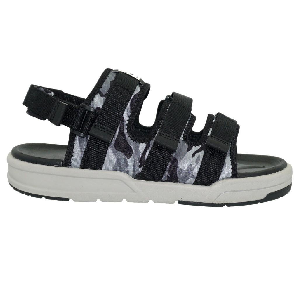 Sandal Vento nam 3 quai ngang màu đen camo NV1001B3