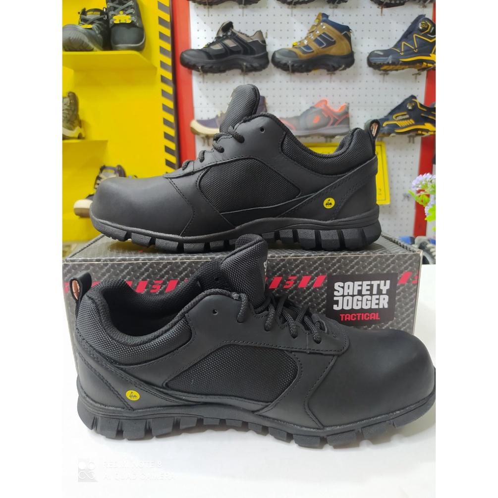 Giày Bảo Hộ Safety Jogger Komodo Siêu Nhẹ, Da Thật Chống Thấm Nước, Chống Tĩnh Điện ESD, Chống Va Đập