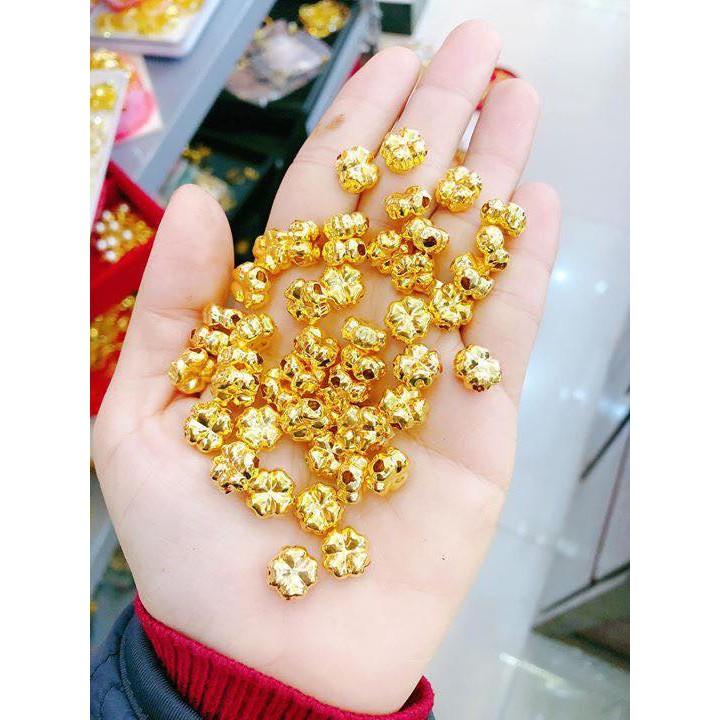 Dây tết cỏ 4 lá may mắn