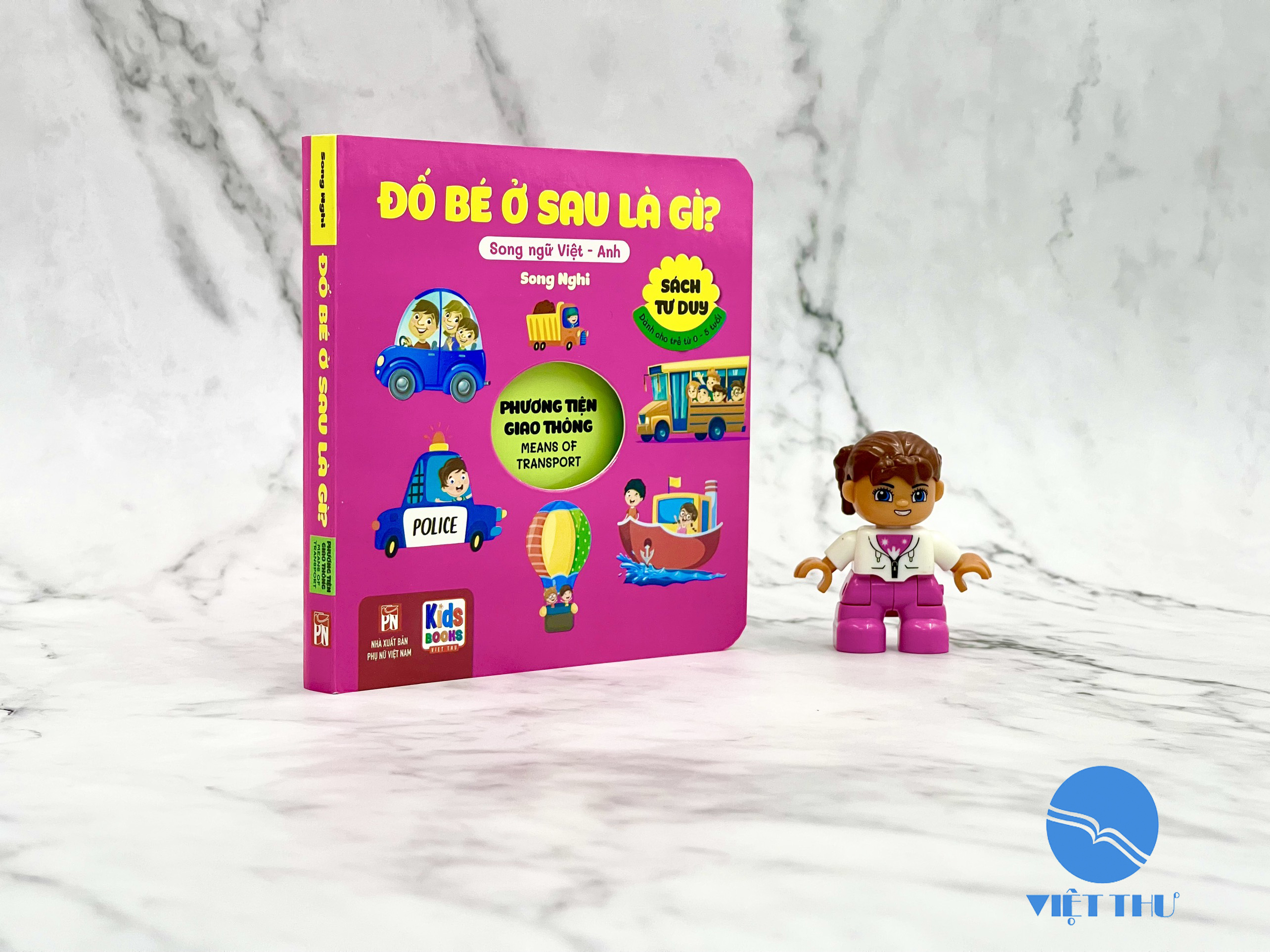 Bách Khoa Tri Thức Bằng Hình - Bộ 6 Quyển Đố Bé Ở Sau Là Gì Sách Tư Duy