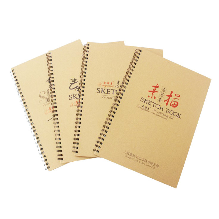 Sổ Vẽ Chuyên Dụng Sketchbook A4 Giấy Trắng (Giao Mẫu Ngẫu Nhiên)