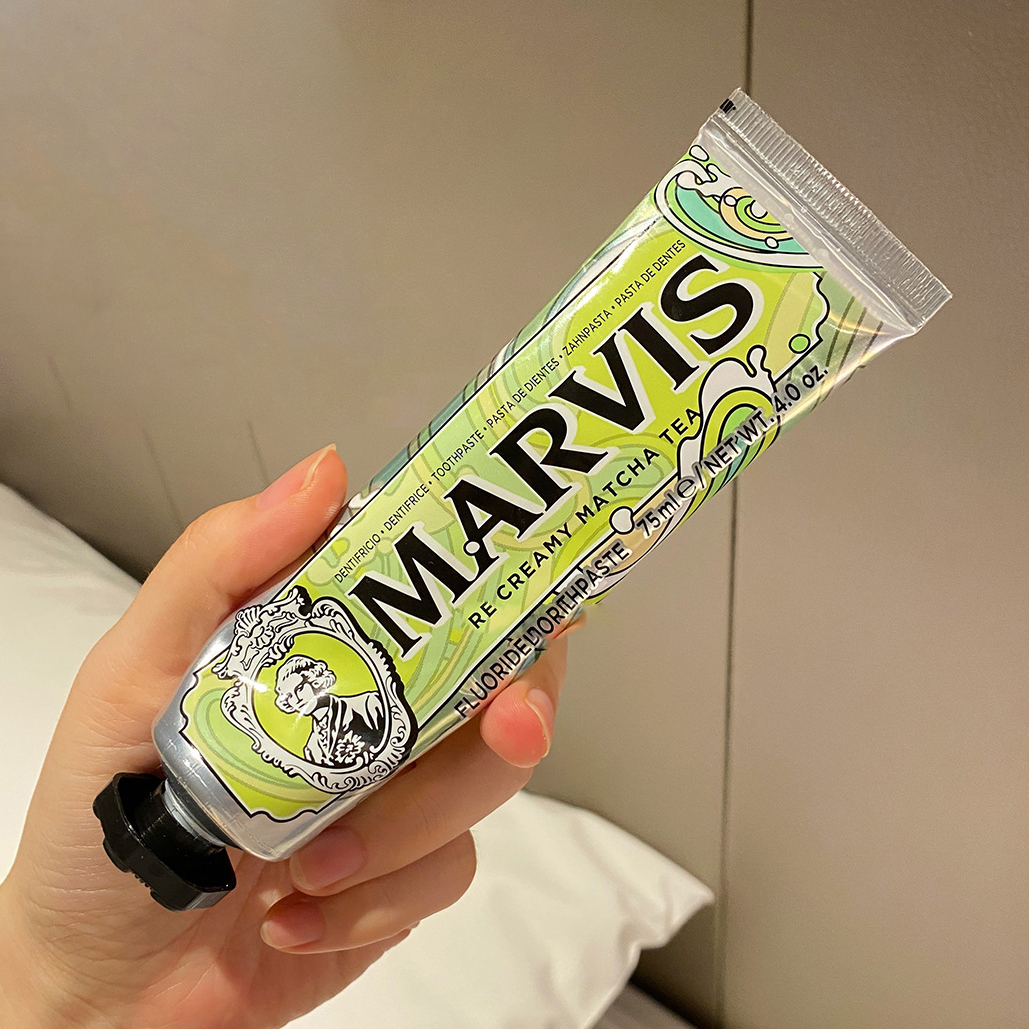 Kem Đánh Răng Marvis Tea Collection 75ml - Hương Vị Trà Hơi Thở Tươi Mát, Sạch Răng Khoẻ Nướu