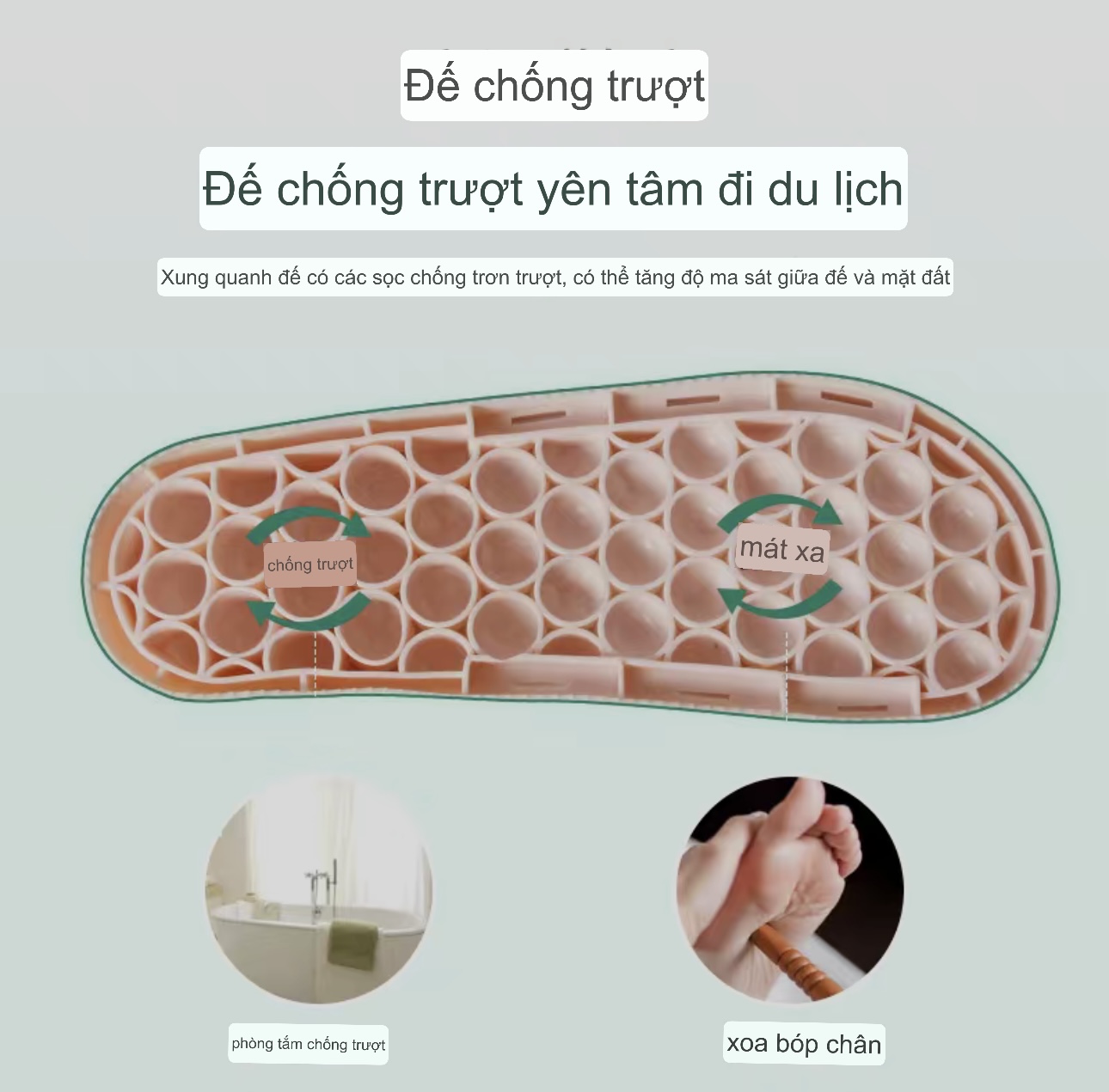 Dép massage đi nhà tắm MA03