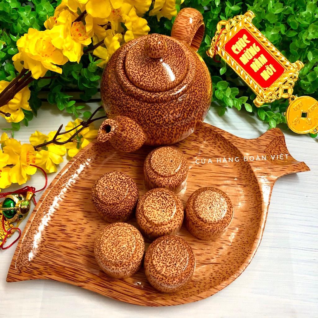 Khay Trà - Bộ Khay Trà Gỗ Dừa Hình Lá C.Lượng. Chuyên phục vụ Sp Gia dụng, Khuôn làm bánh, Dụng cụ học Sinh, Nhà hàng, Q