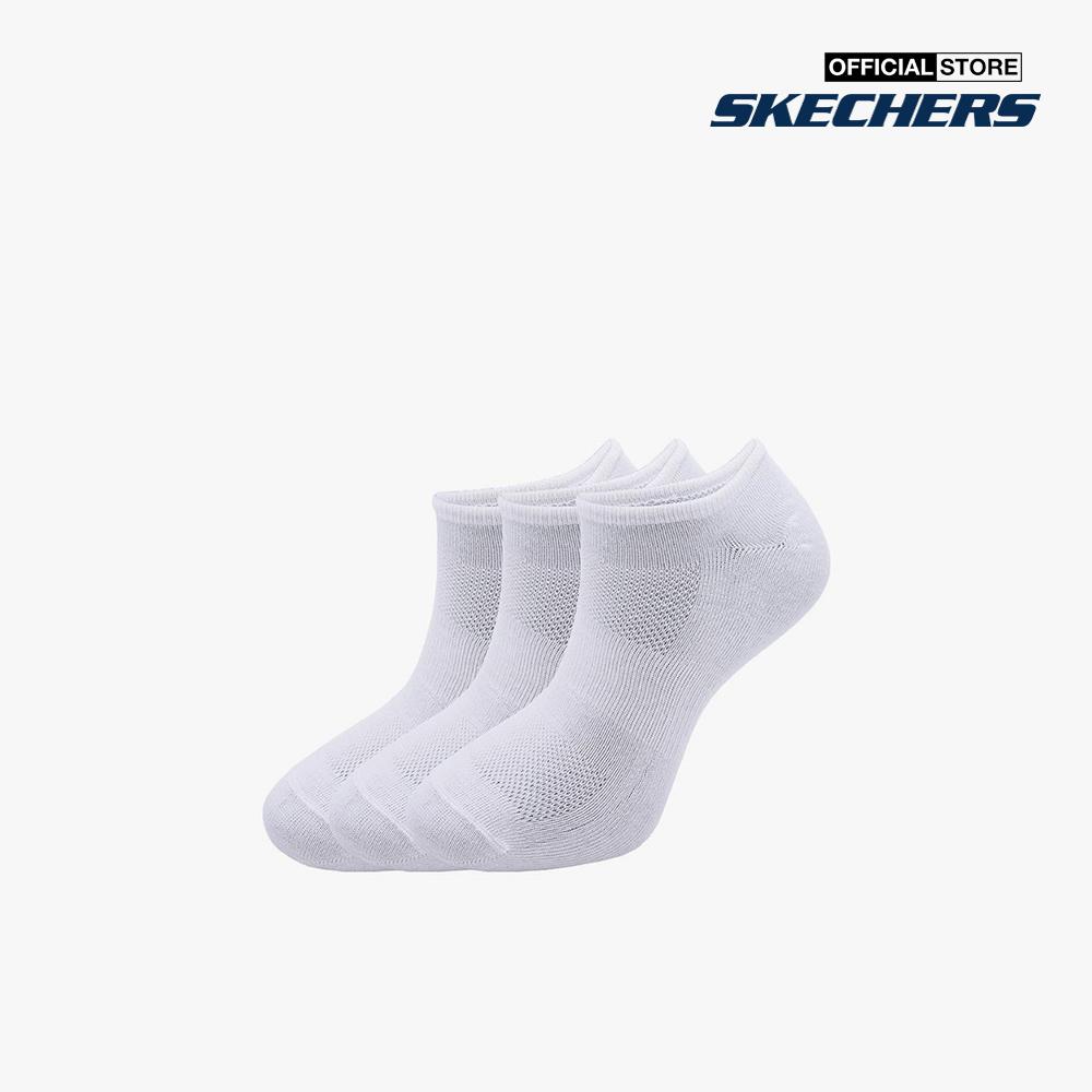 SKECHERS - Set 3 đôi vớ nam cổ thấp thời trang Microfiber Non Terry S115749