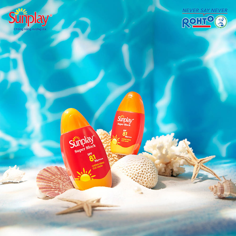 Kem chống nắng Sunplay cực mạnh dạng sữa Sunplay Super Block SPF 81, PA++++ 70g