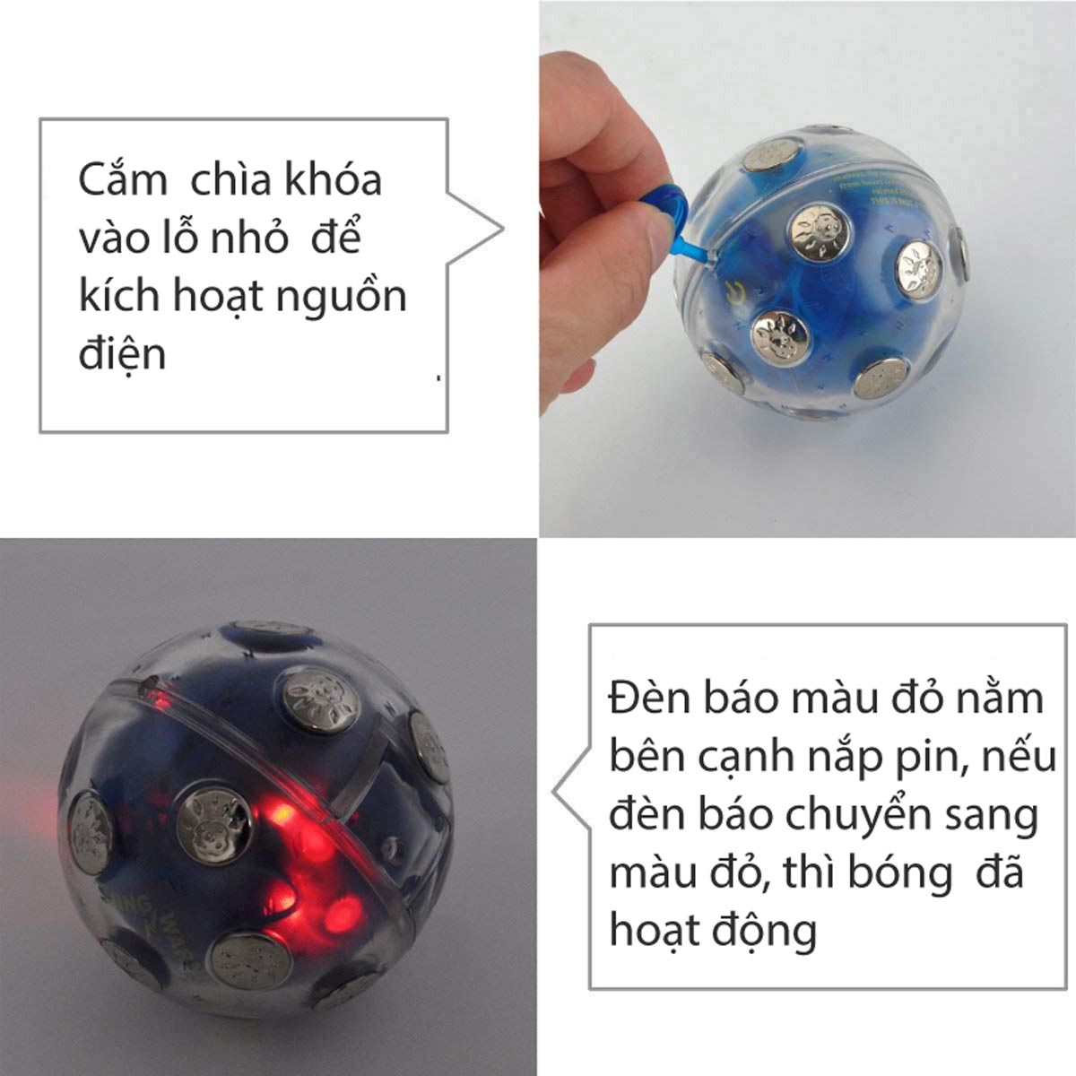 ĐỒ CHƠI NHÓM TRÁI BÓNG ĐIỆN GIẬT (SHOCKING BALL)