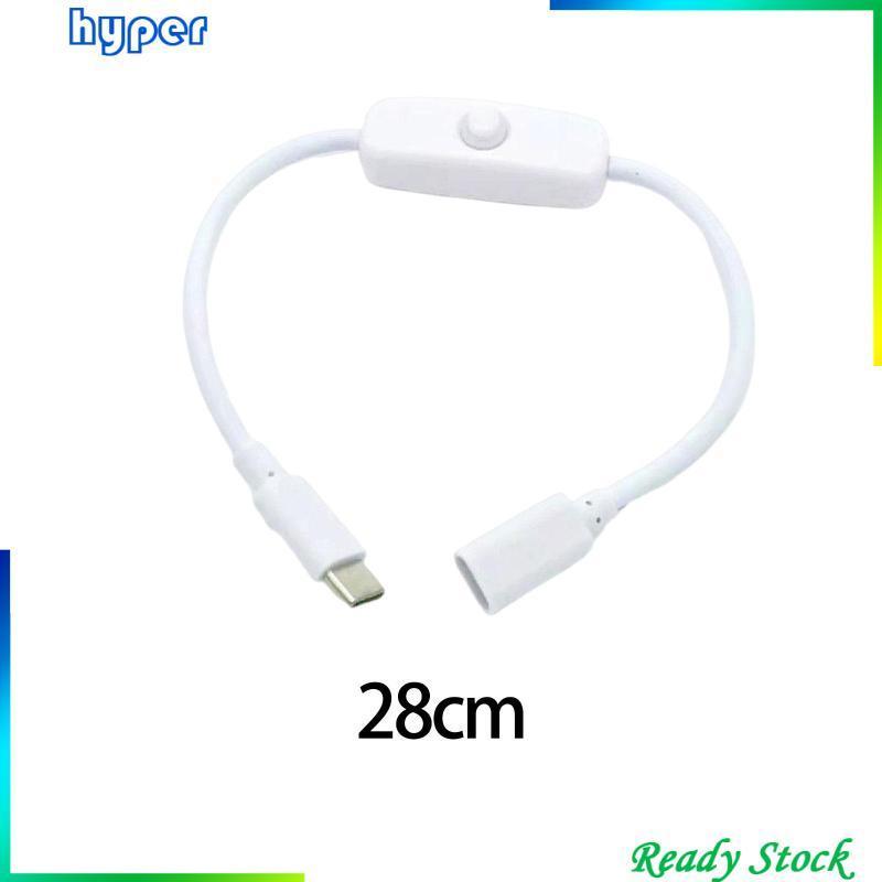 Dây Cáp Mở Rộng Đa Năng Type C Có Công Tắc Bật / Tắt Cho Máy Tính