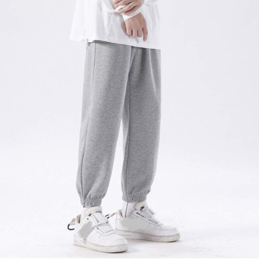 Quần jogger BÓ CHUN unisex MonsterX thể thao nam nữ nỉ cao cấp nỉ bông bigsize thu đông basic pants ulzzang