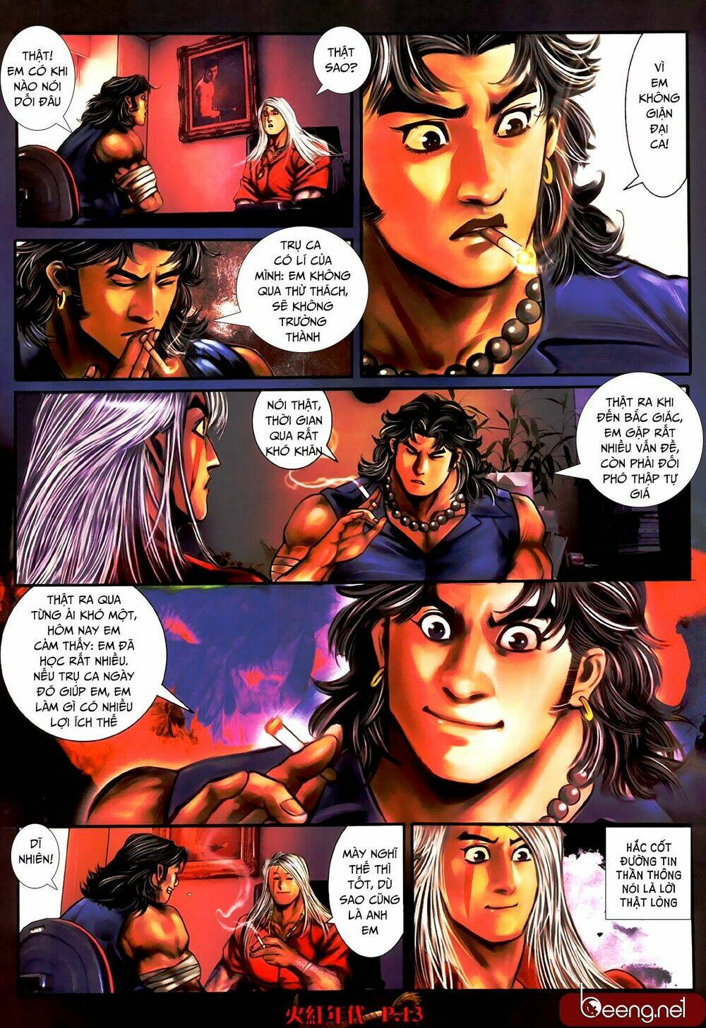 hỏa hồng niên đại hắc cốt đường chapter 483 12